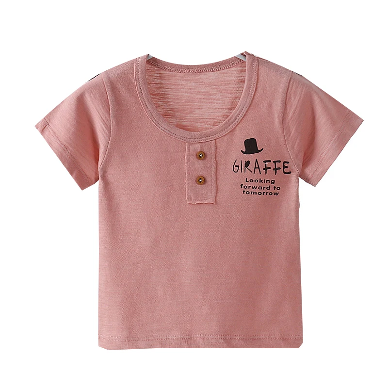 
Pure cotton casual boys and girls T-shirt printing shirt summer dress children short-sleeved T-shirt 