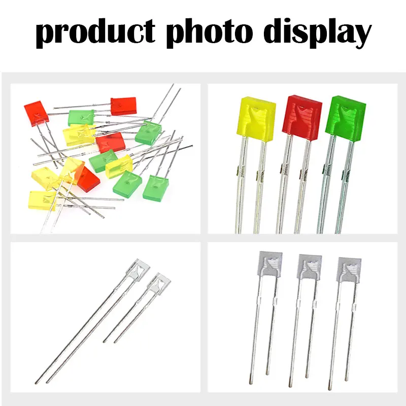 China Factory promotion 1*3*4mm Square LED  white hair blue light-emitting diode 1*3*4mm Led Dip In Diode1000pcs/bag led module