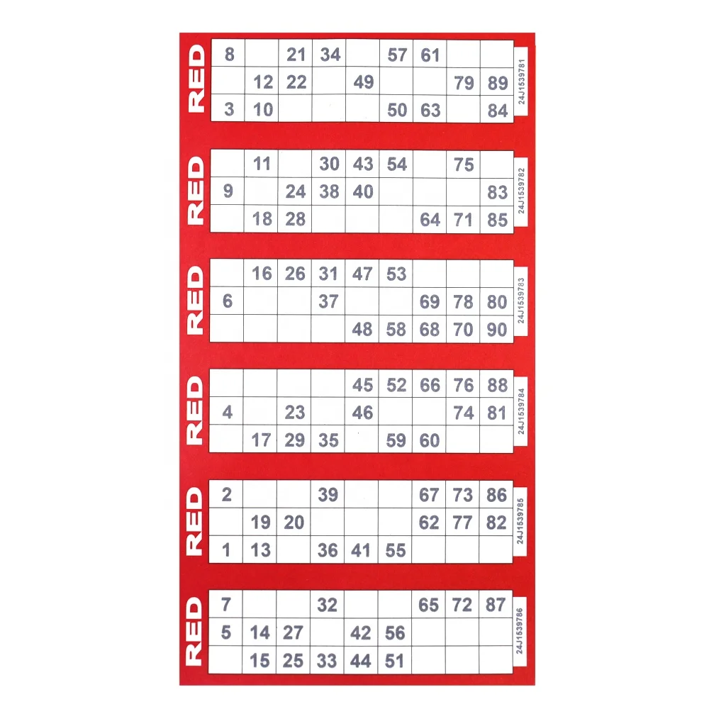 Lucky Pick Different Numbers Winner Rates Game Toys Bingo Card Board Game Set Lottery Drawing Machine For Party