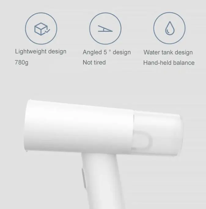 Xiaomi Mijia Handheld Garment Steamer for Clothes Electric High Quality Portable Traveling Xiaomi HandheldElectric Steamer Iron