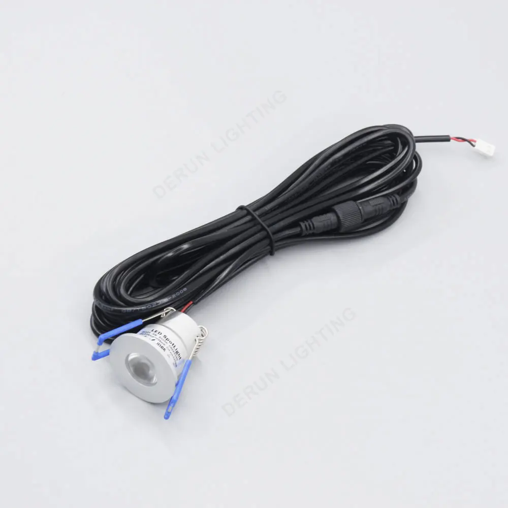 6PCS/SET remote control led mini set spot 3w 12v downlights