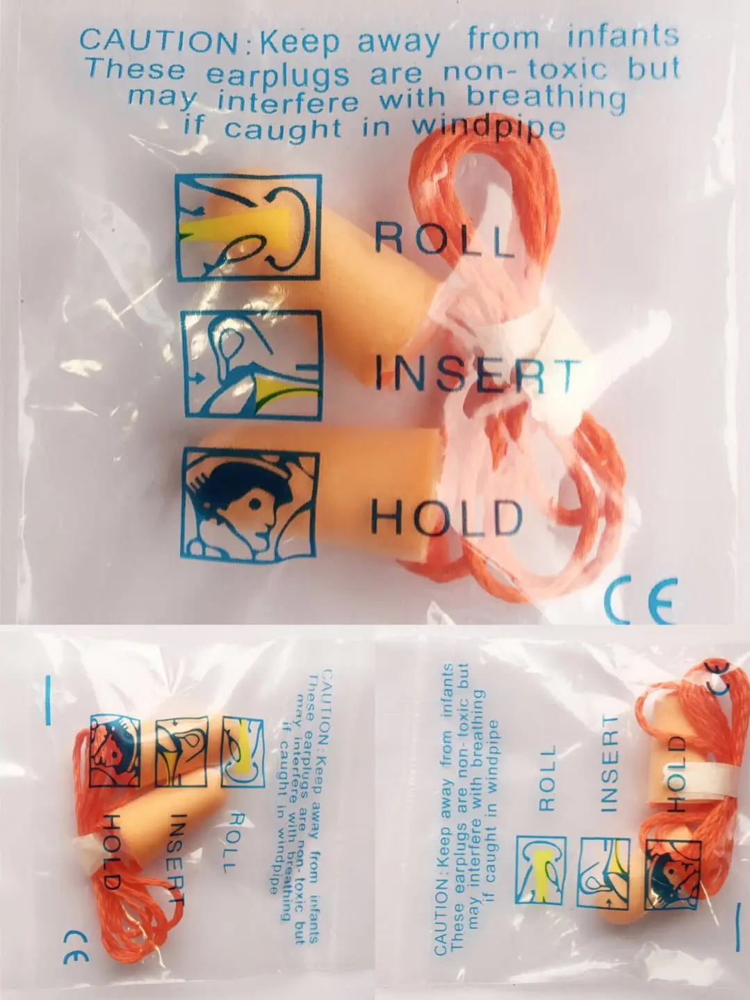 Reusable Ear Plugs Soft Silicone Earplugs Noise Reduction with Nylon Cord Hearing Protection