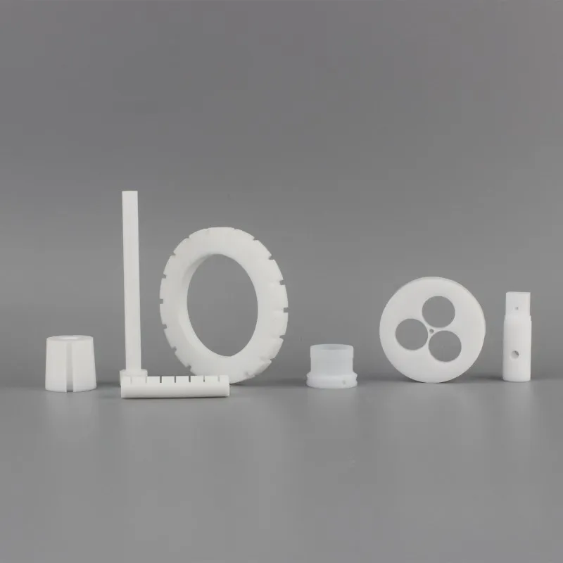 PTFE RPTFE PVDF PFA PPS customize parts peek fittings cnc plastic part