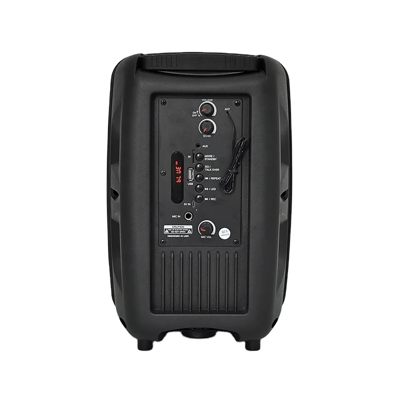 High Cost-Effective High Quality Plastic Black Custom Outdoor Stage Speakers