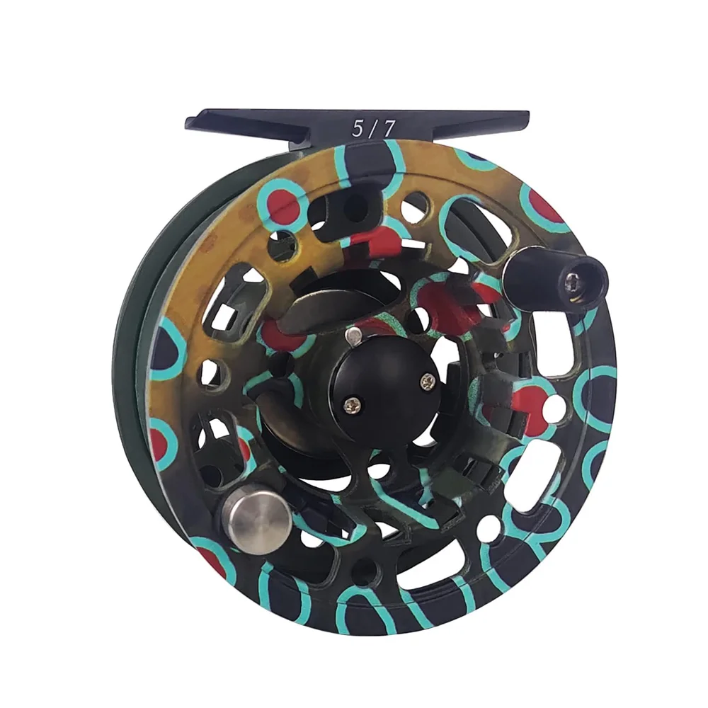 Customize super larger abor alum fly fishing reel with 3/5 5/7 7/9 sizes (B02)