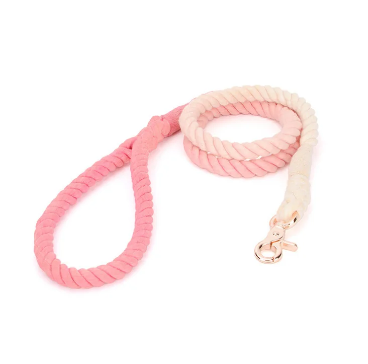 Cheap big dog leash and collar pet dog leash with good quality