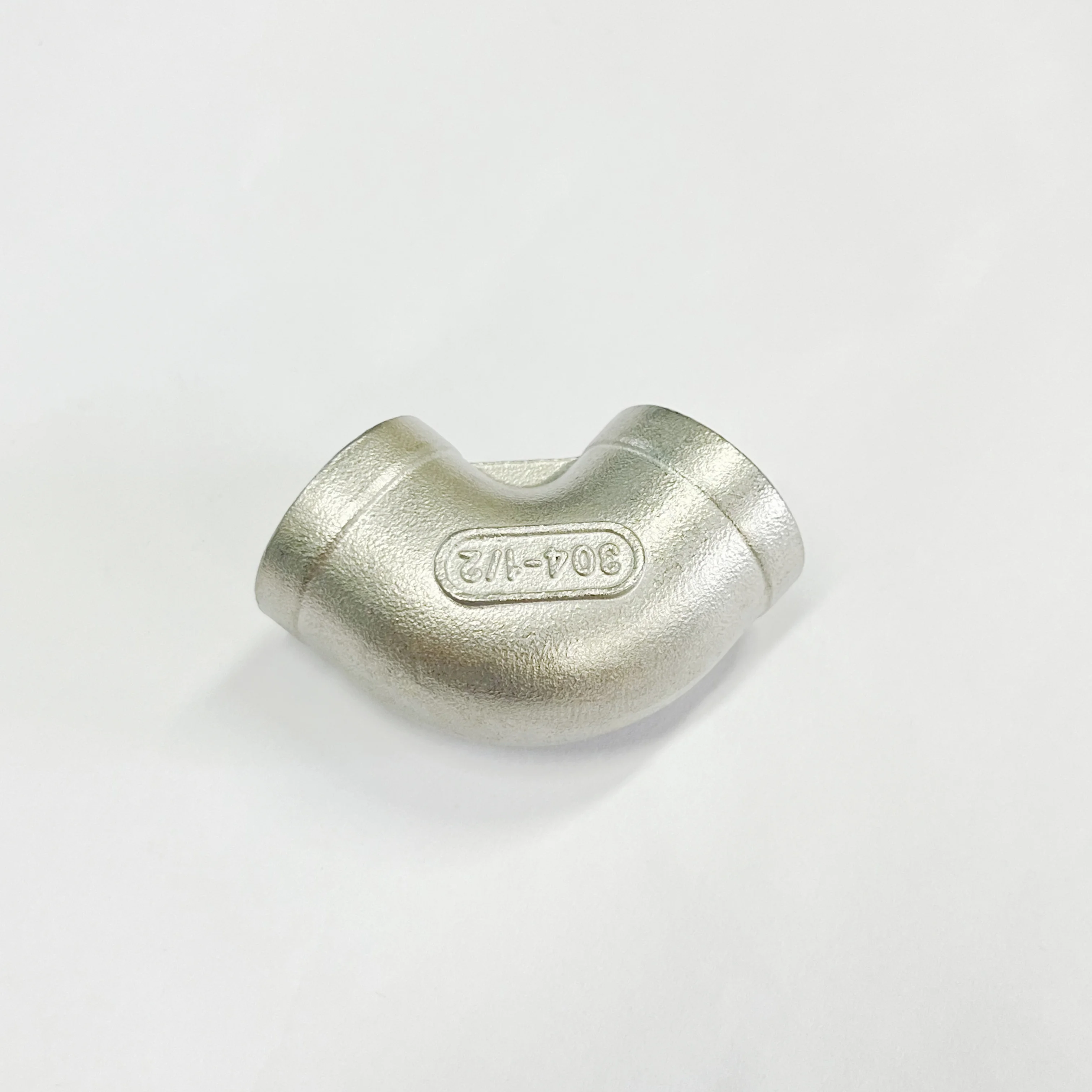 WAMAKASTU 304 stainless steel Heavy Duty 3/4 Inch NPT Female Threaded 90 Degree Elbow Pipe to 3/4 Inch NPT Female Pipe Fitting
