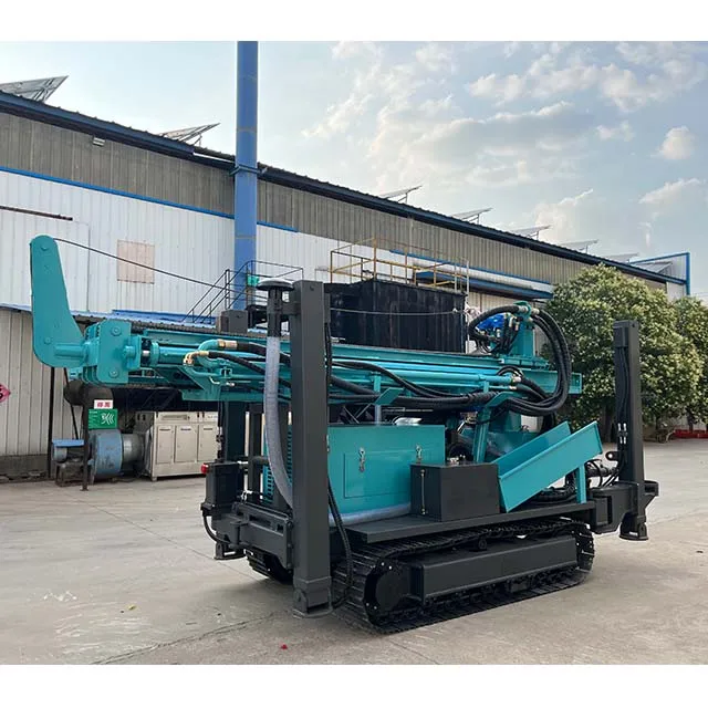 water well machine KW350 350 Meter Depth Different use Crawler mounted hydraulic water well drilling machine for sale