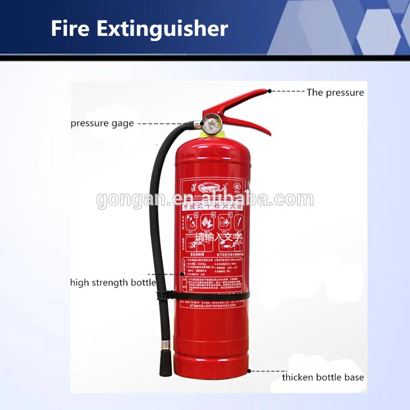 Hot Selling ABC Dry Chemical Powder Fire Extinguisher