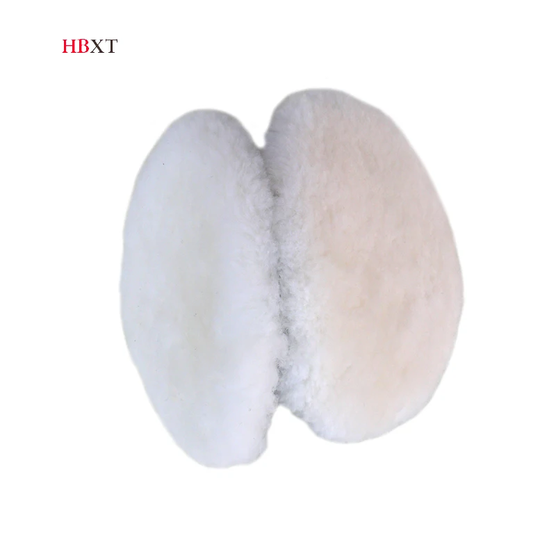 7 inch 180 mm  Durable Natural Wool  Buffing Pad  Wool Polishing pad Polishing Wool Head