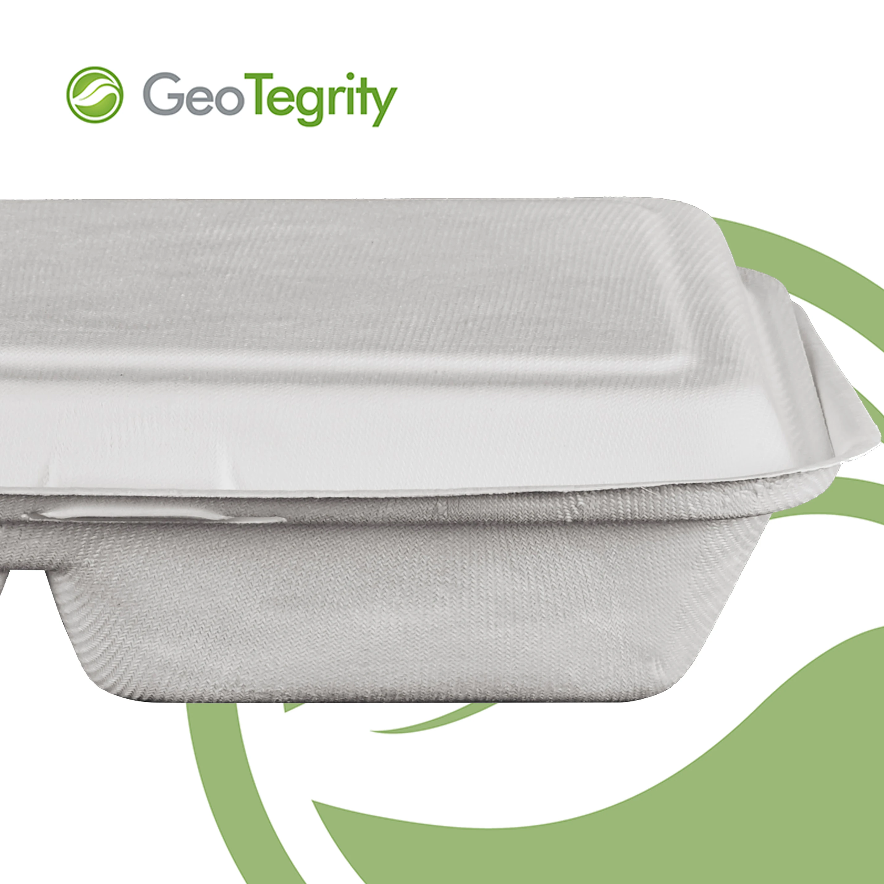 
Takeaway Food Packaging 2 Compartment Fried Chicken Container 