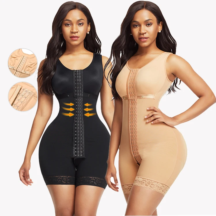 
High Quality Women Compression Tummy Control Corset Slimming Shaper Butt Lifter Full Body Shapewear 
