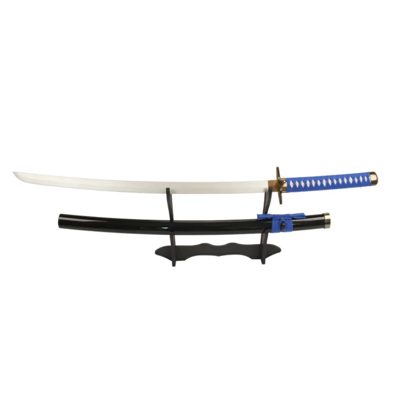 Anime BLEACH Gotei 13 Hitsugaya Toushirou Zanpakutou Hyorinmaru Bamboo Sword 104cm Kids Gifts Wooden Toys Katana