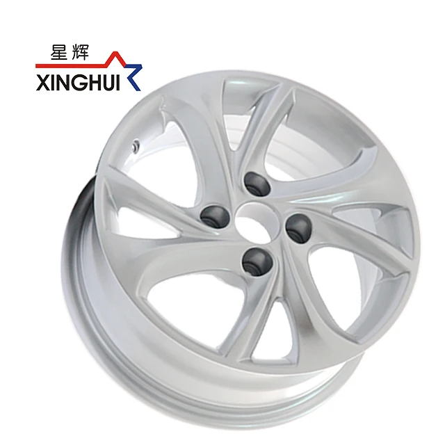 car rims 15 inch wheel for PEUGEOT silver 4 holes PCD 4x108 ET27 custom passenger car  alloy wheels