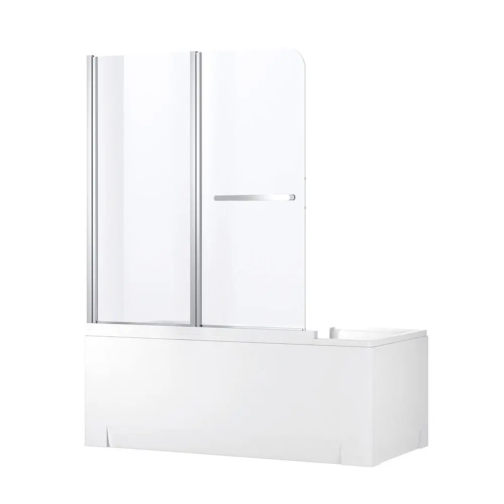 Kamali Factory Price Custom Frameless Tempered Glass Portable Shower Door