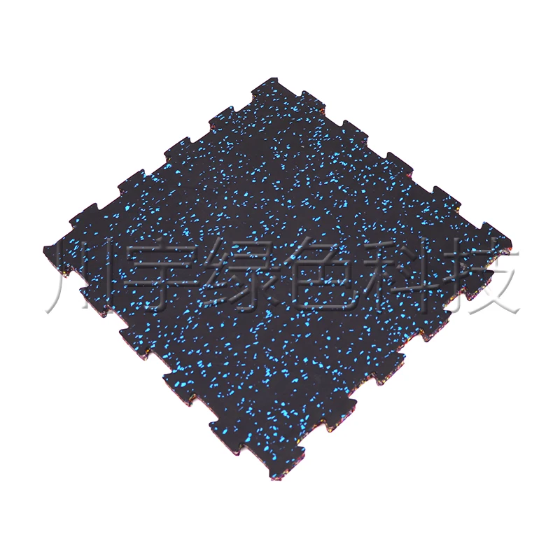 High density foam puzzle rubber floor mat interlock rubber gym mat rubber rolls tiles for indoor fitness gym area