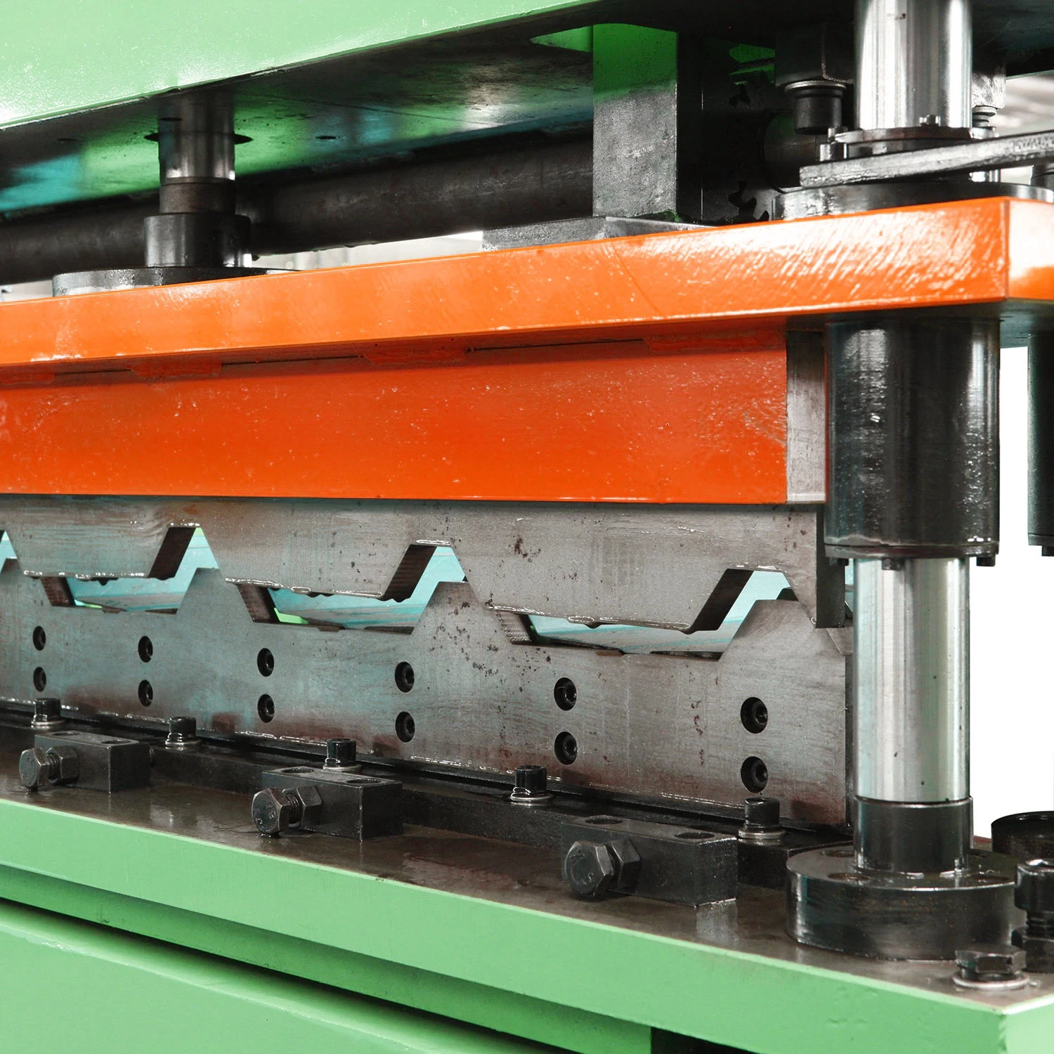 Trapezoidal Kirby Making Machinezinc aluminum IBR metal sheet making stand seam roof panel roll forming machine