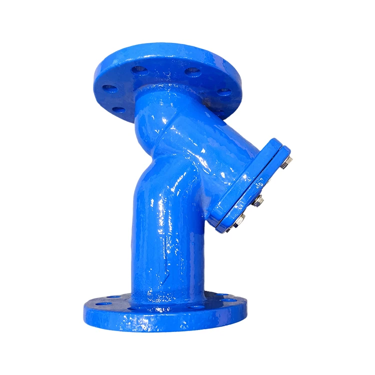 DIN F1 DN300 134KG Flange Filter Cast Iron Y Type Strainer