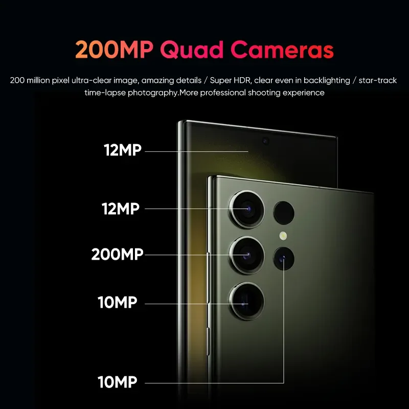 Wholesale Used mobile phones cellphone phone unlock 6.8inch s-pen for samsung Galaxy S23Ultra Android second hand original