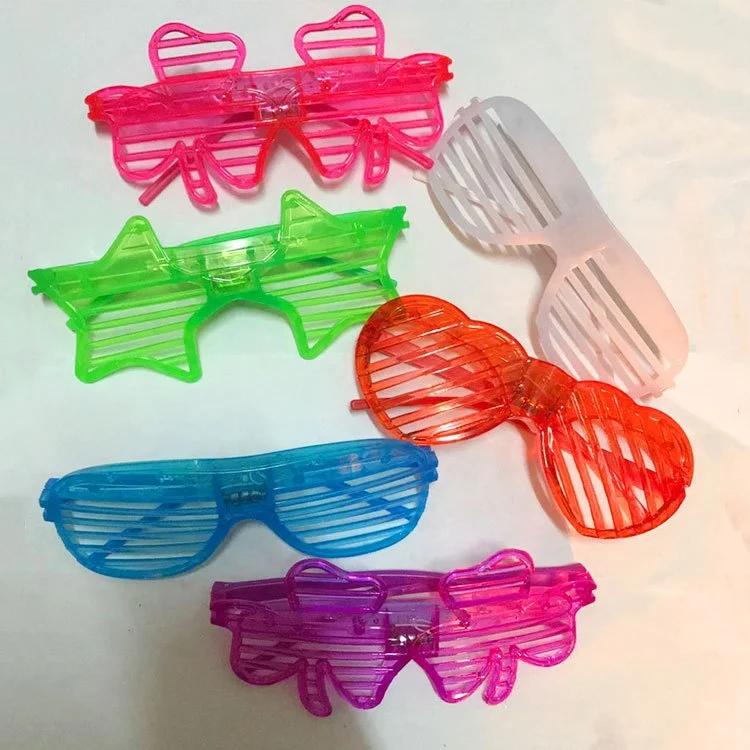 Glow Party Glasses Light Up Led Glasses Neon Party Favors Sunglasses For Kids Adults Birthday Christmas
