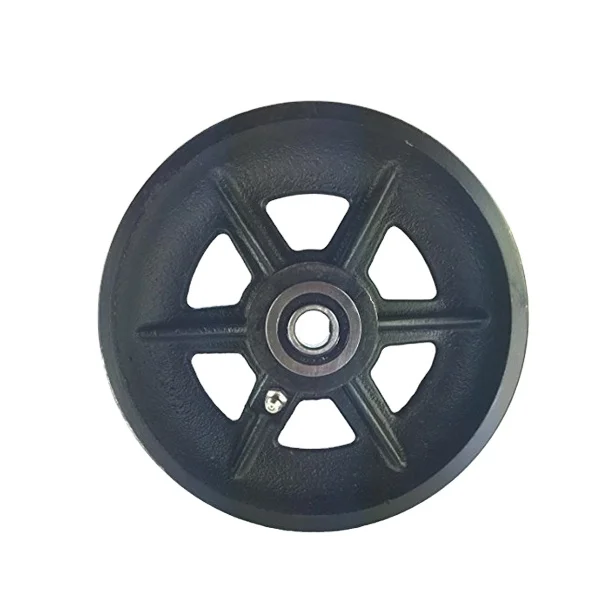 
China foundry drawing iron casting heavy duty v-belt drive pulley 