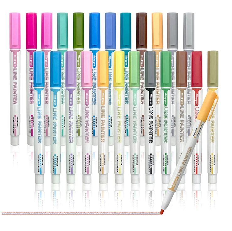 factory custom high quality indelible ink sublimation marker non toxic 3.5 mm bullet tip permanent ceramic marker pen