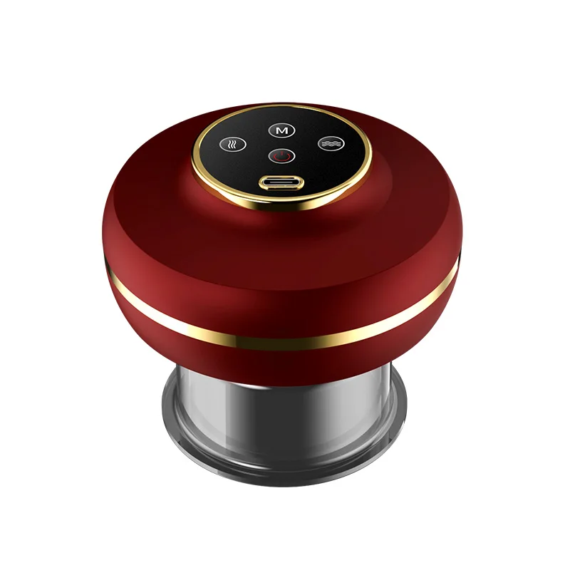 2022 Electric Cupping Therapy Guasha Massage Tool Back Rechargeable Portable Cupping Massager For Relaxation