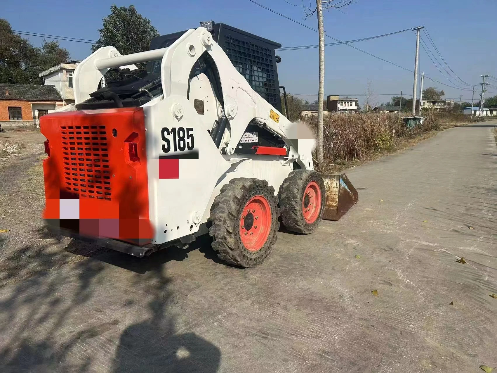 Hot-sale product Used S185 Skid steer loader LOW Price and good condition