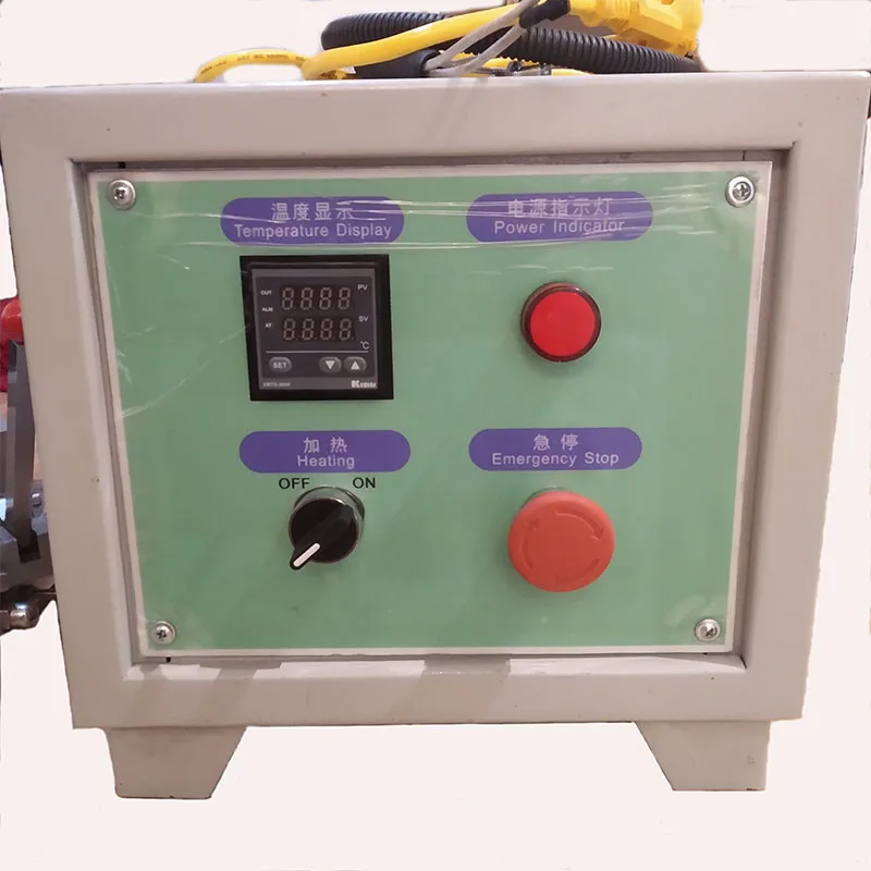 Portable manual refrigerator door gasket welding machine
