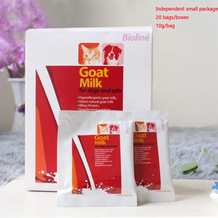 Небольшая упаковка, отдельные питомцы, козья собака, молочный порошок для собак и кошек