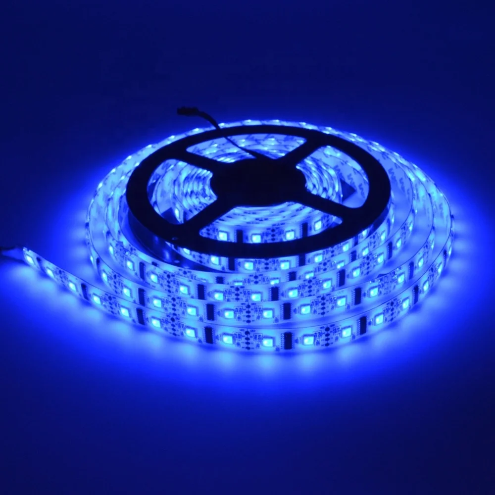 5 м LPD8806 8806 Водонепроницаемая IP30 IP6767 SMD 5050 RGB полоса Гибкая цифровая DC5V Светодиодная лента