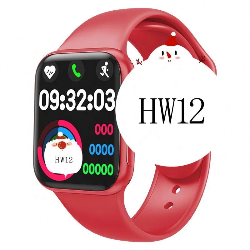 2021 HW12 HW16 Full Screen Smart Watch 44mm, HW16 Fitness Tracker Blood Pressure Custom Wallpaper Smart Watch HW12 HW16 HW22