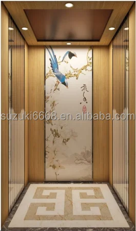 GD Suzuki Long service life Customized Size 3-5 person 400kg Villa Home elevator Residential  Elevator For Small Apartments