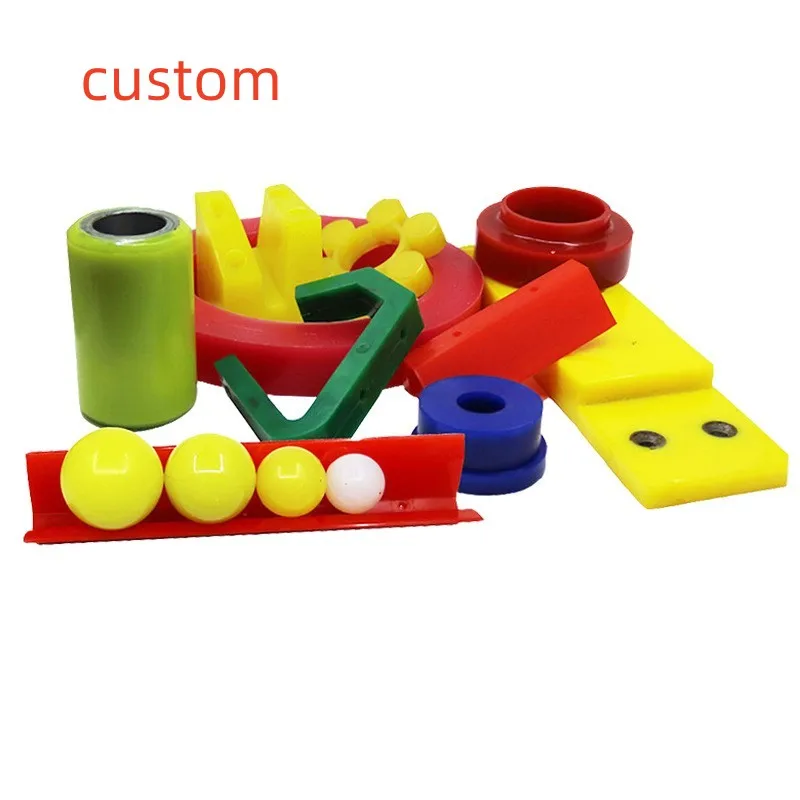 Customized  OEM good quality Precision PU Urethane  product Polyurethane silicone rubber moulded Parts