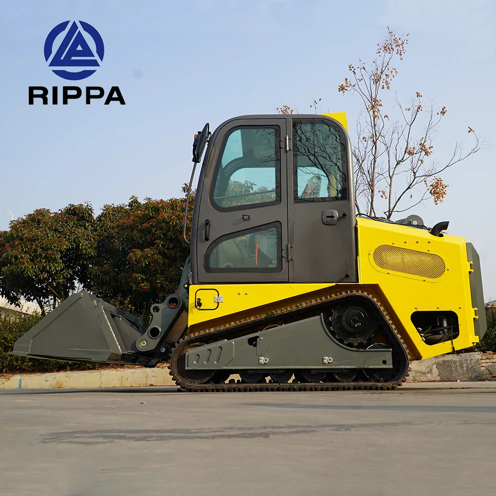 Гусеничный погрузчик Rippa 3500 кг для двигателя Epa Cummins мини-погрузчик борта продажа
