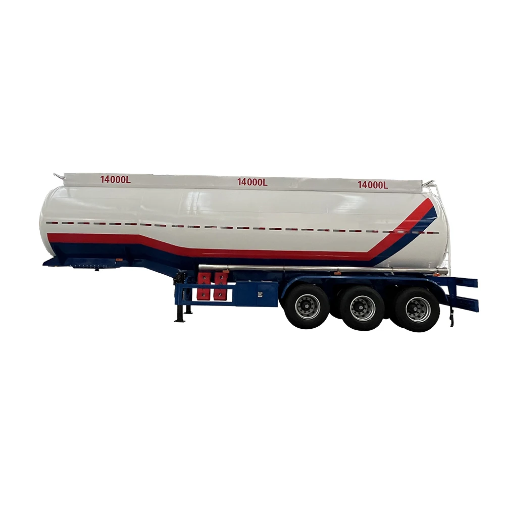 42000L Customized 3 Axles  Diesel Gasoline Tank Trailer