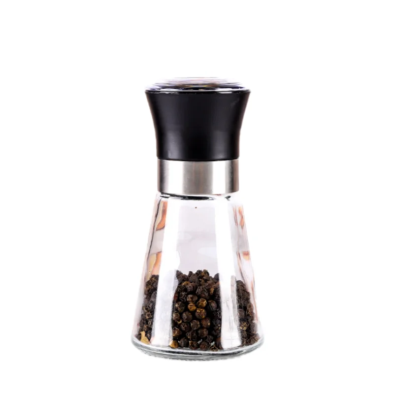 
Hot sale Mini hand ceramic pepper grinder, sea salt seasoning grinder bottle, new grinder can kitchen supplies 