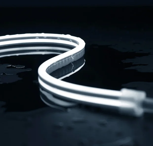 Popular 0410 White Neon tube 5mm width led neon strip for decoration