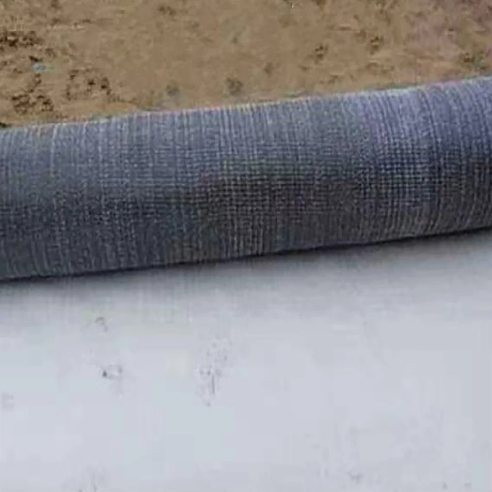 Composite geotextiles and non-woven fabrics filled with bentonite  has the characteristics of light weight
