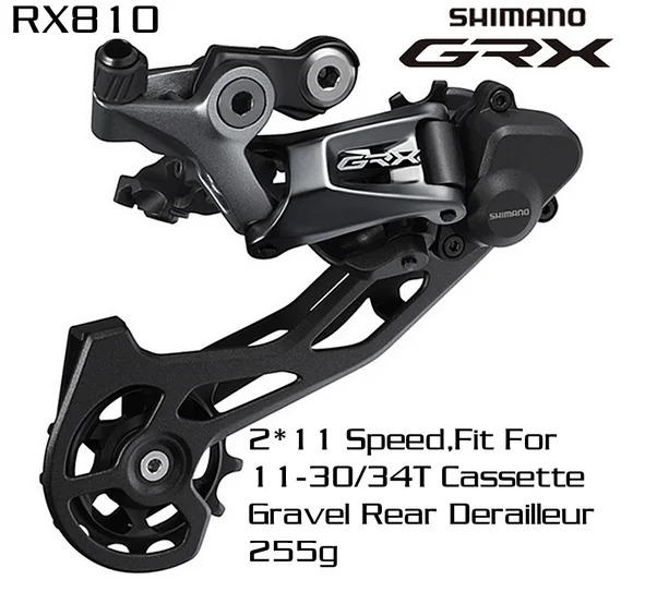 Shimano GRX RX RD RX812 RX810 RX815 RX817 2x11s Road Bike Rear Derailleur Shadow+ Clutch Compatible With RX800 R8000 R7000