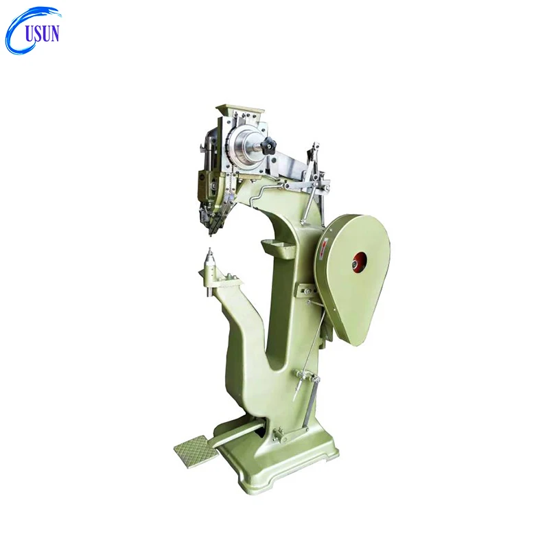 USUN model :US-506B big size auto-feeder tubular riveting machine for luggage bag