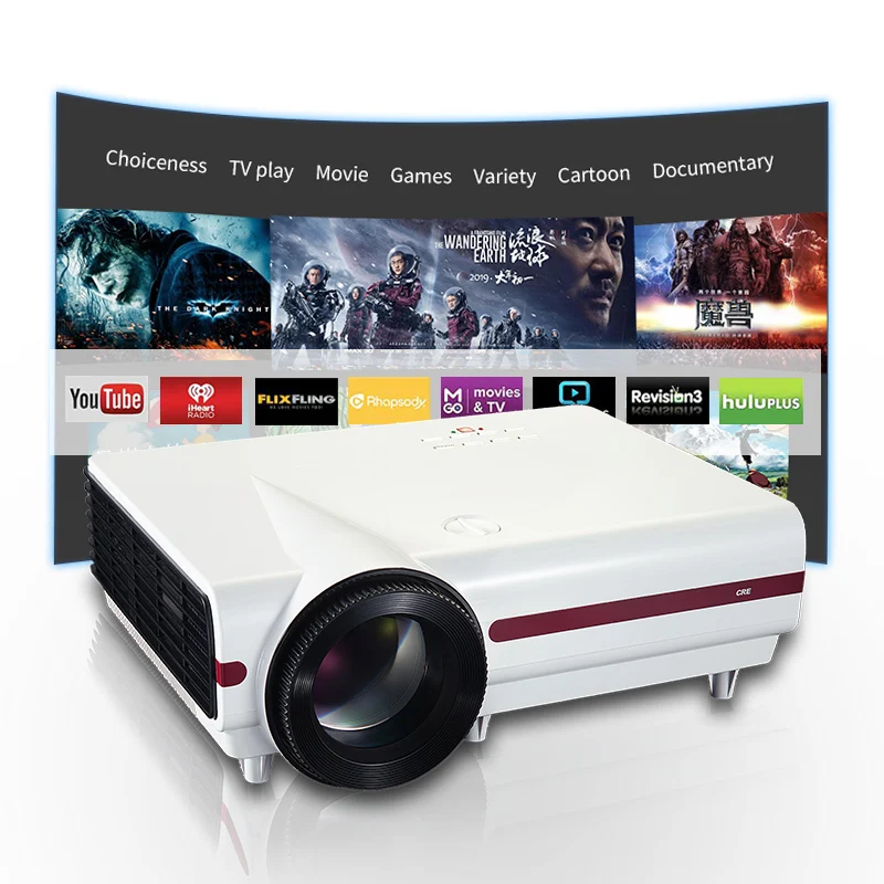 3500Lumens 1280X800 Lcd-проектор Мультимедийный компьютер для видеоигр