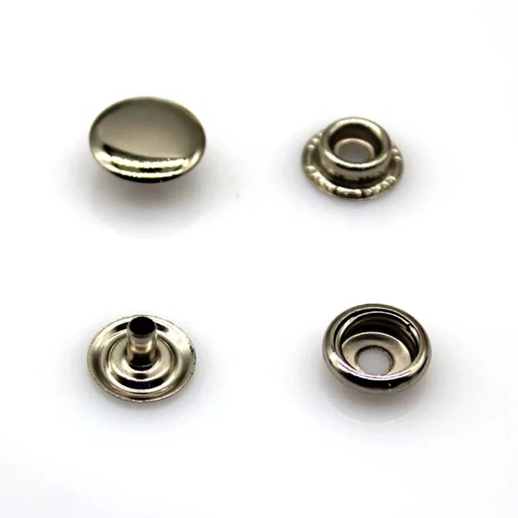 
Wholesale hot sale fashion garment accessories high quality metal button snap 