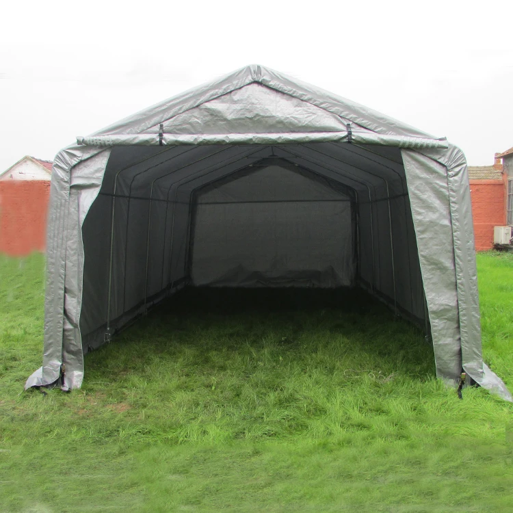 portable garage automatic vehicle portable  backyard inflatable single car foldable canopy repair garage tent to replace