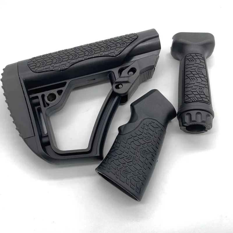 Tactical Activity DD Grip High Quality Coated Nylon Tactical Gel Ball Toy Gun Front Grip with Butt Stock
