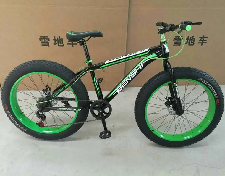 New Type 26inches Mountain Bike Bicycle 7 Speed  Mountain Bike /Snow Bike Bicycle Wide Tires