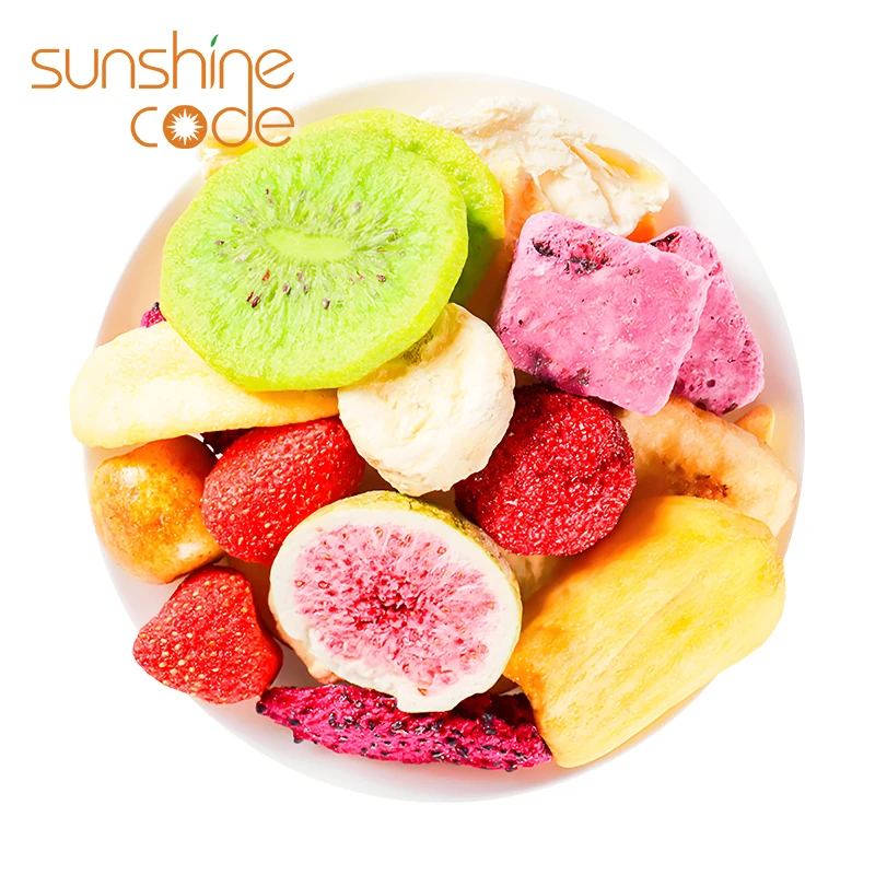 Sunshine Code Dried Mixed Fruits And Vegetables For Snack Frozen Dried Fruit Mixed