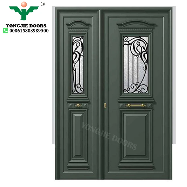 New Design Hot Sale  Aluminum Door Good Surface Aluminium Door With Glass