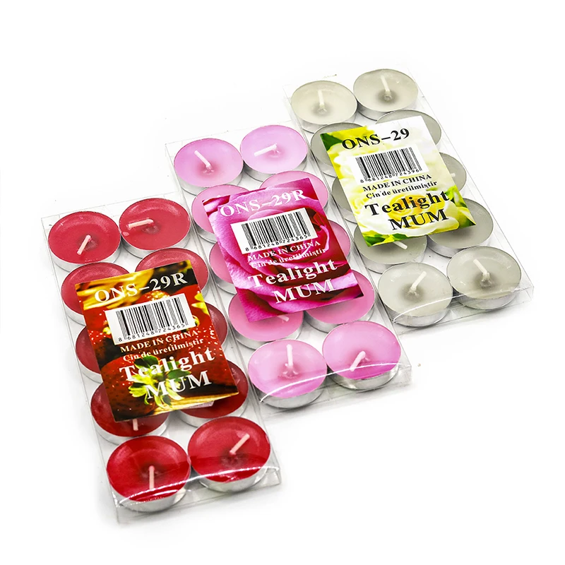 Israel market Chauff Plats 10g/ Romantic Teelichiten/ Paraffin Wax White Tea light Candle/ Velas/ Bougies/ Teelichter/Candele