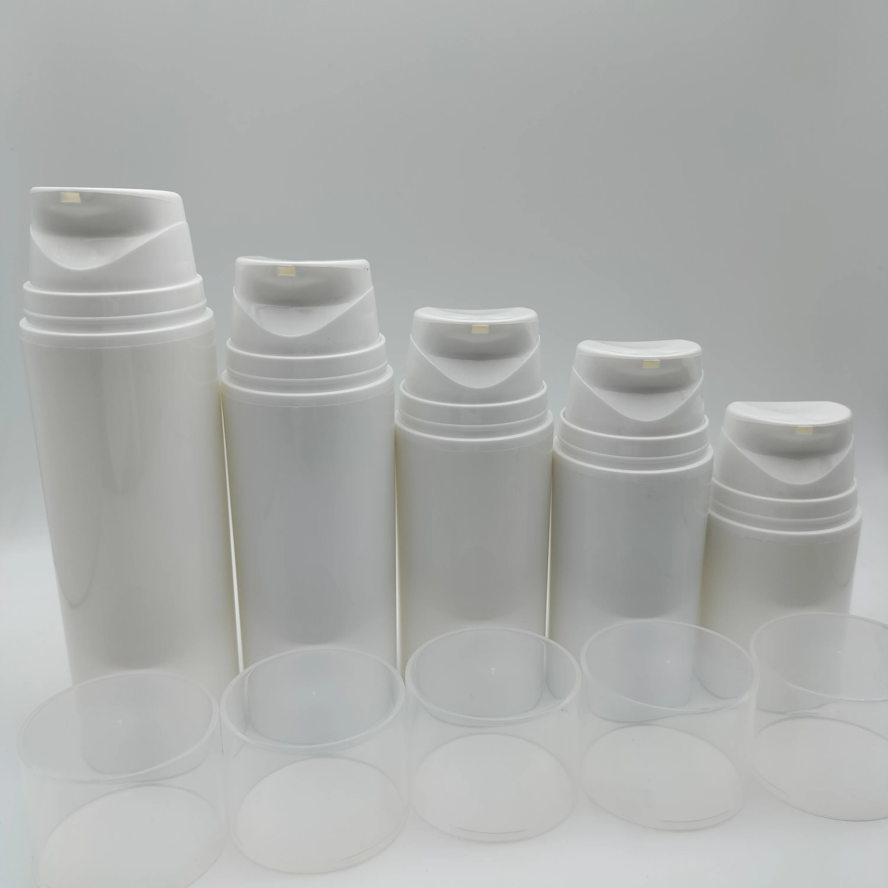 Заводской производитель, пластиковая безвоздушная бутылка-распылитель для крема, упаковка, косметика